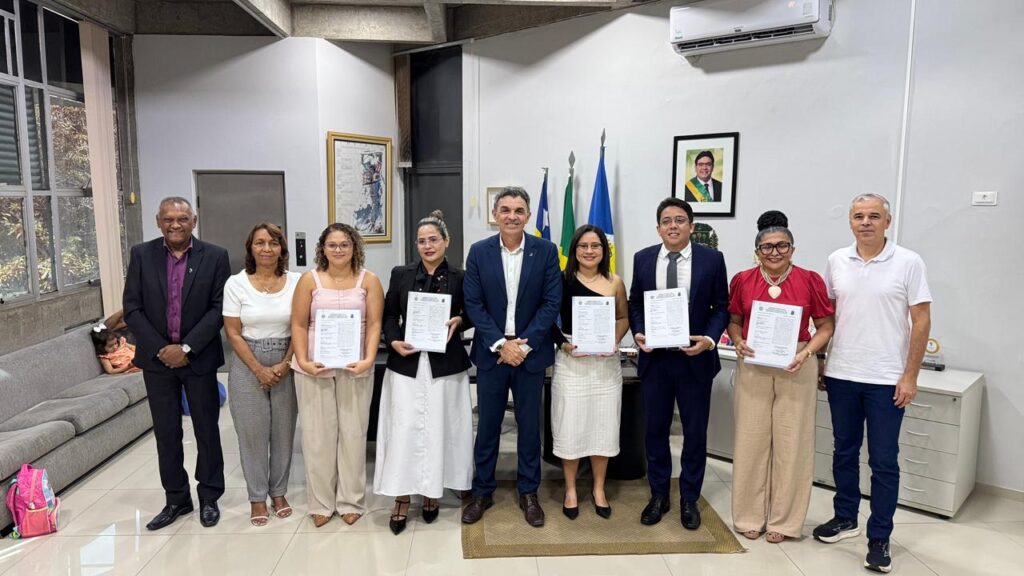 novos professores
