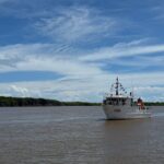 Porto Piauí recebe navio da Marinha do Brasil especializado em pesquisa e coleta de dados