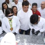 Rafael Fonteles inaugura escola padrão ouro e acompanha asfaltamento de ruas em Morro do Chapéu