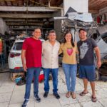 Rafael Fonteles destaca impacto de pavimentação no comércio durante visita à zona Sul de Teresina