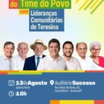 Rafael Fonteles se reúne nesta quinta (13) com lideranças comunitárias para discutir demandas de Teresina