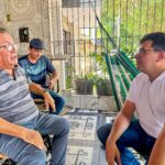 Rafael Fonteles visita moradores da zona Norte e mostra histórias por trás das obras de pavimentação em Teresina